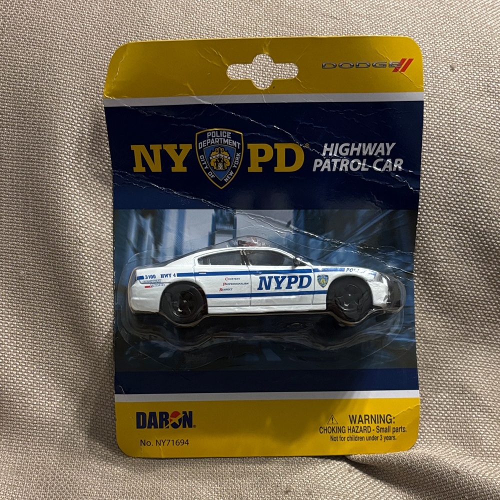 Daron NYPD Diecast Highway Patrol Car